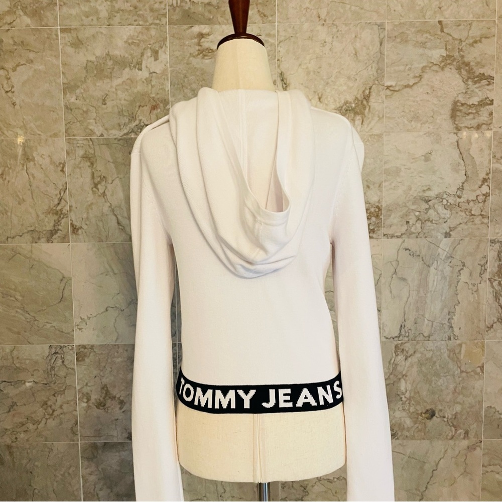Tommy Hilfiger Jeans Cropped Hoodie Sweater - Picture 6 of 8